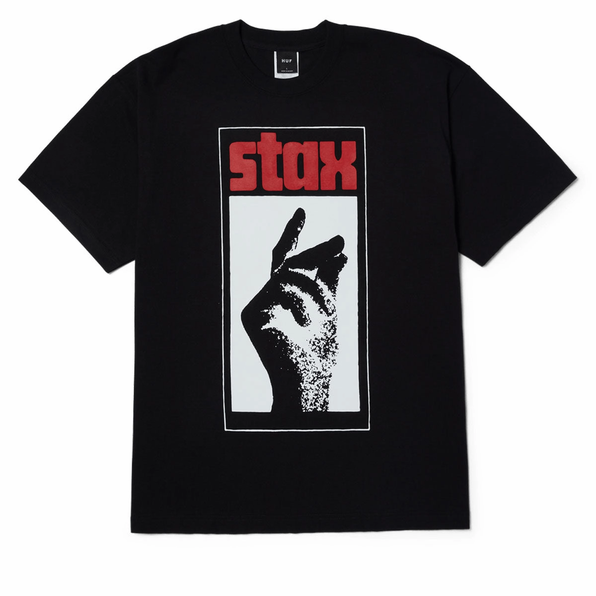 Sports Apparel HUF Stax Snap T-Shirt - Black Women's Grooming