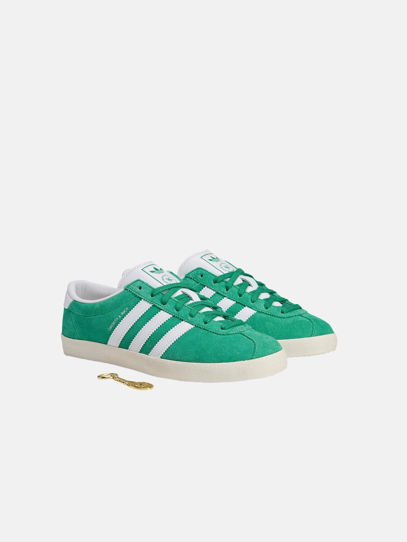 Sporty & Rich x adidas Blanc "Court Green" lightweight foam