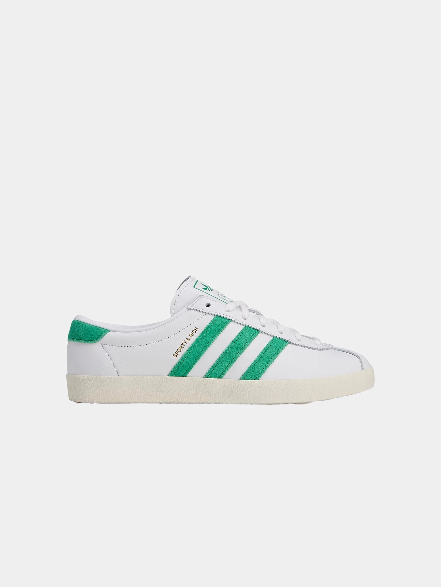 Sporty & Rich x adidas Blanc "White Court Green" Daily Walk Step Trend