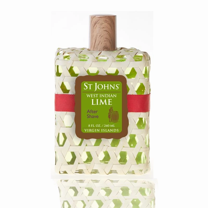 St Johns West Indian Lime Aftershave Lotion 8 Oz Splash