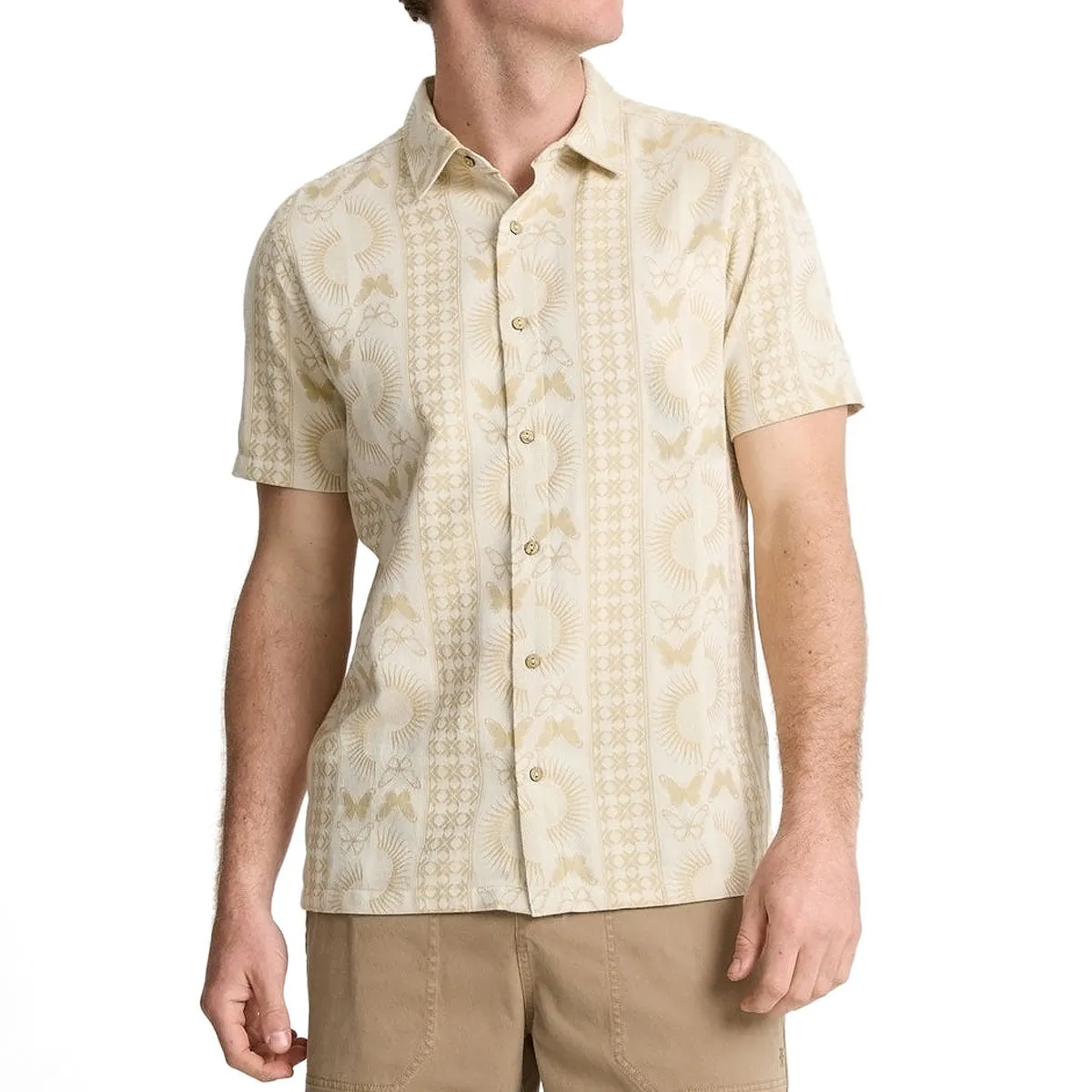 Stamps Roark Gonzo Woven Shirt - Sand Skin Care