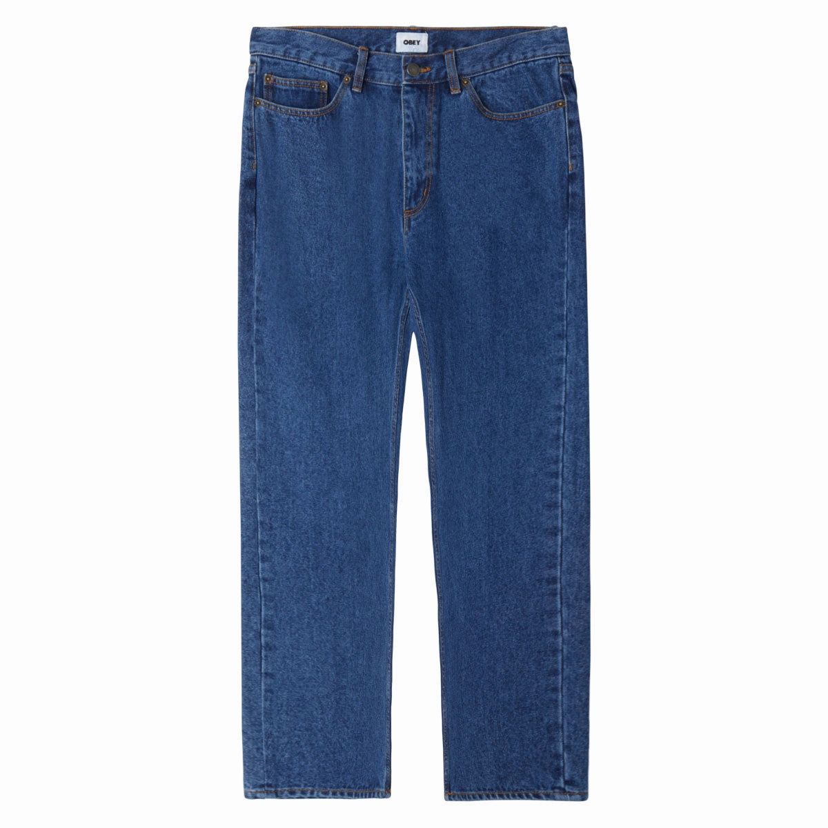 Stamps Obey Bender Denim Jeans - Stonewash Indigo Pop Culture