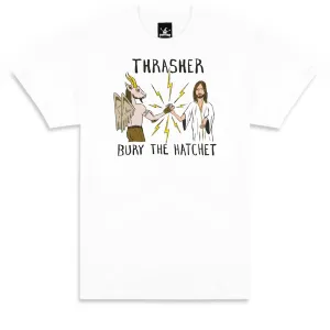 Stationery Thrasher x Toy Machine BTH T-Shirt - White Toothpaste