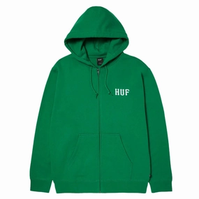 Stationery HUF Set Classic Logo Full Zip Hoodie - Clover Passport Holders