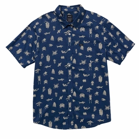Stationery RVCA Sea Life Shirt - Royal Envelopes