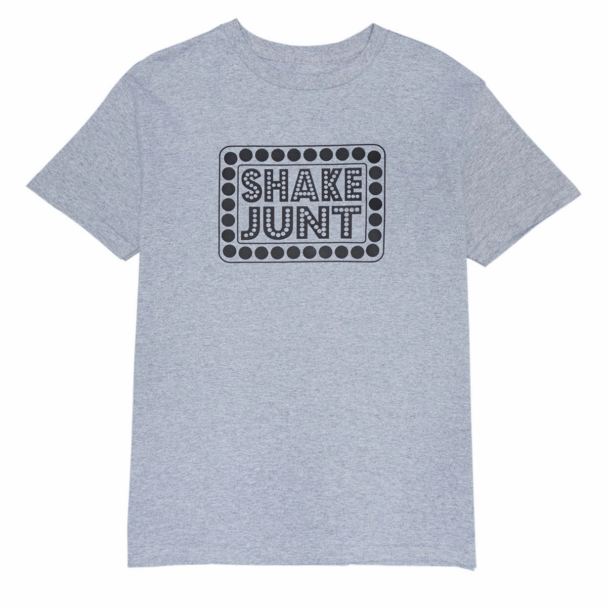 Stationery Shake Junt One Pass T-Shirt - Heather Grey Jewelry