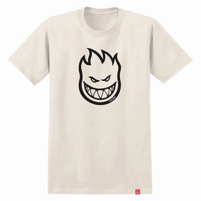 Stationery Spitfire Bighead T-Shirt - Cream/Black Classic Styles