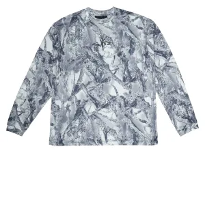 Statues WKND Camo Long Sleeve T-Shirt - Silver Smartwatches