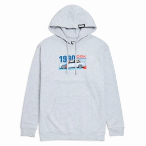 Statues DGK Group 5 Hoodie - Grey Heather High-Quality Clothing
