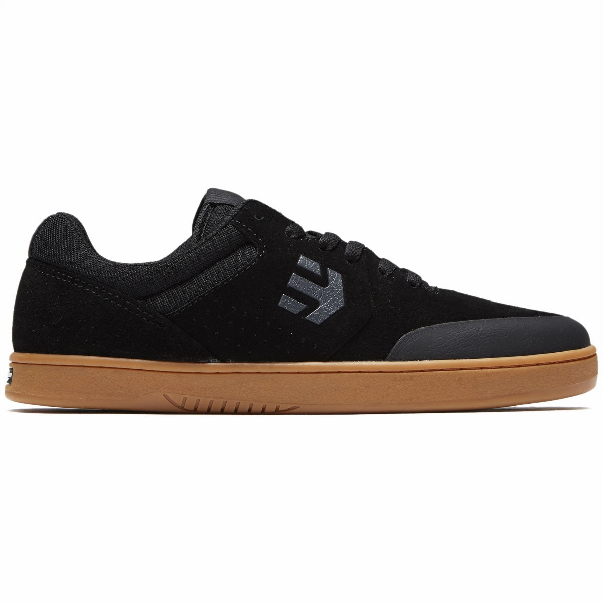 Statues Etnies Marana Shoes - Black/Dark Grey/Gum Size Chart
