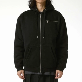 Statues Former Ca Lined Zip Up Hoodie - Black Supplements