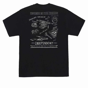 Stickers Independent Bratrud Notebook T-Shirt - Black Seeds