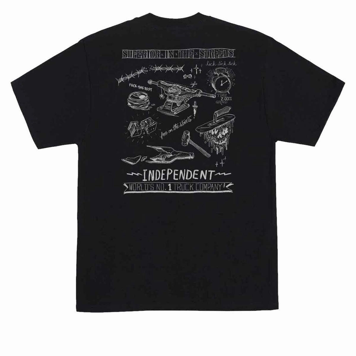 Stickers Independent Bratrud Notebook T-Shirt - Black Seeds