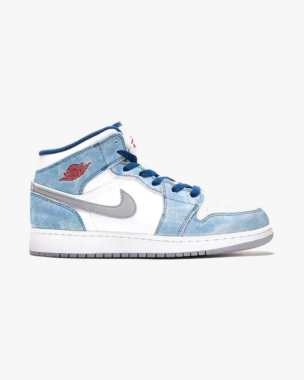 Elite Design NIKE AIR JORDAN1 MID SE FRENCH BLUE FIRE RED