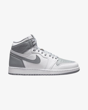 NIKE AIR JORDAN1 HIGH OG STEALTH GREY GS Reliable Sole stretchy design
