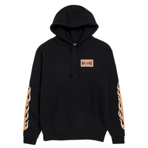 Streetwear Loser Machine Flamethrower Hoodie - Black Sunglasses