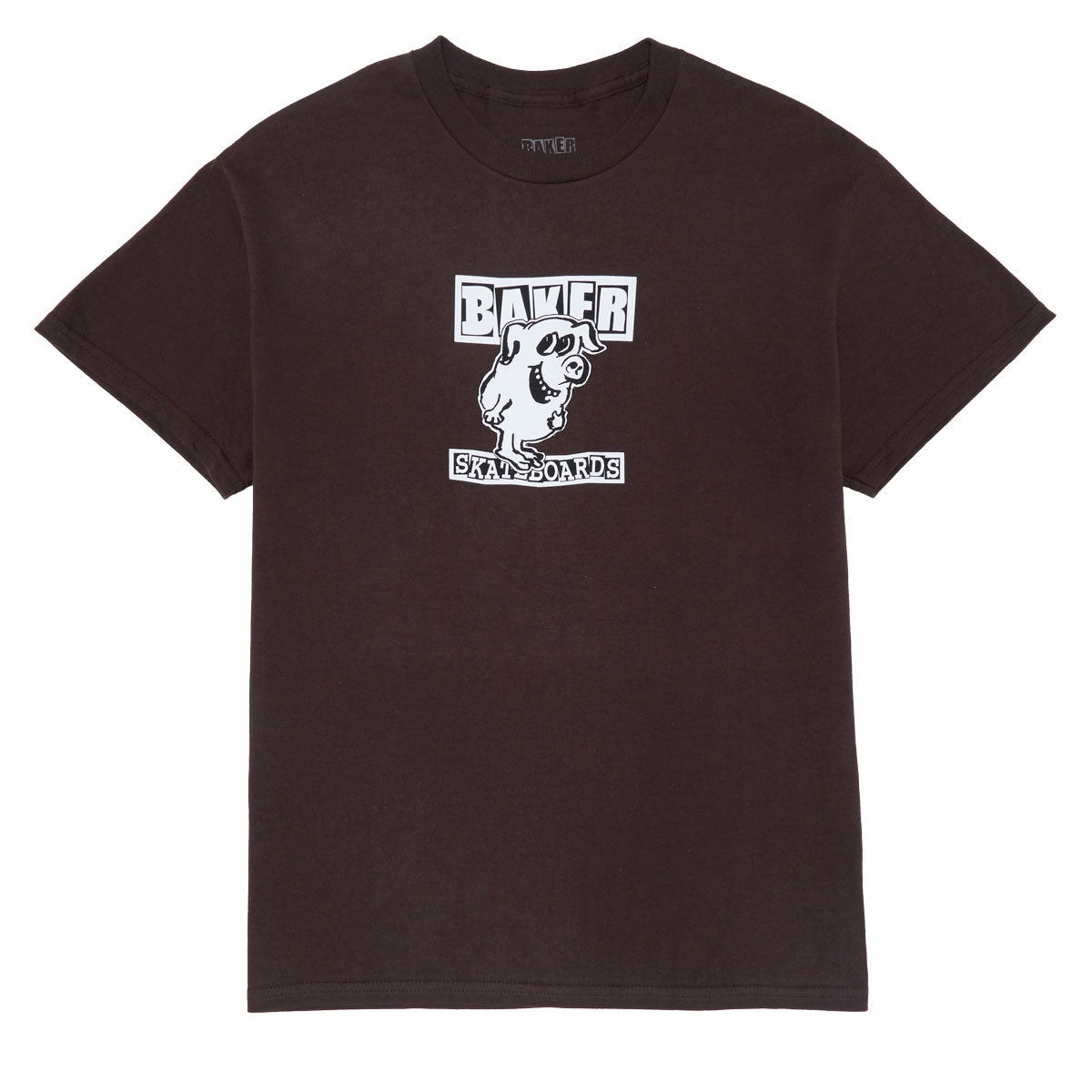 Streetwear Baker Calamities T-Shirt - Dark Brown Safety Equipment