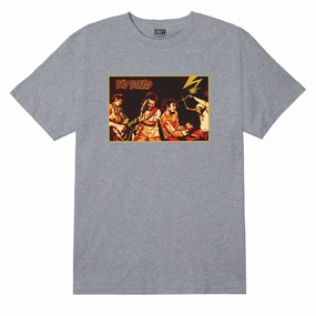 Streetwear Obey x Bad Brains Fearless Vampire Killers T-Shirt - Heather Grey Video Editing