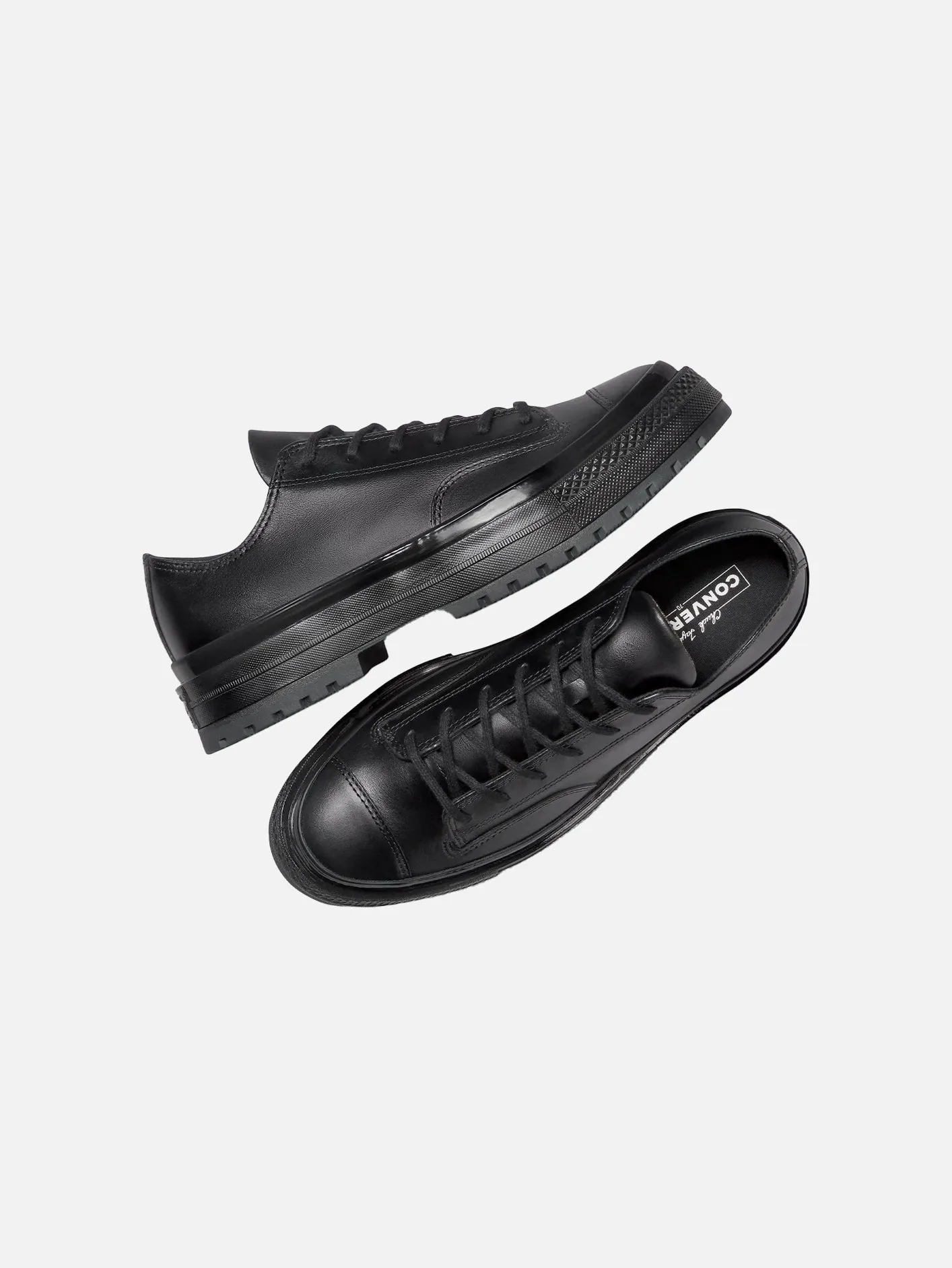 Stretchy Chuck 70 Low National Leather - Black