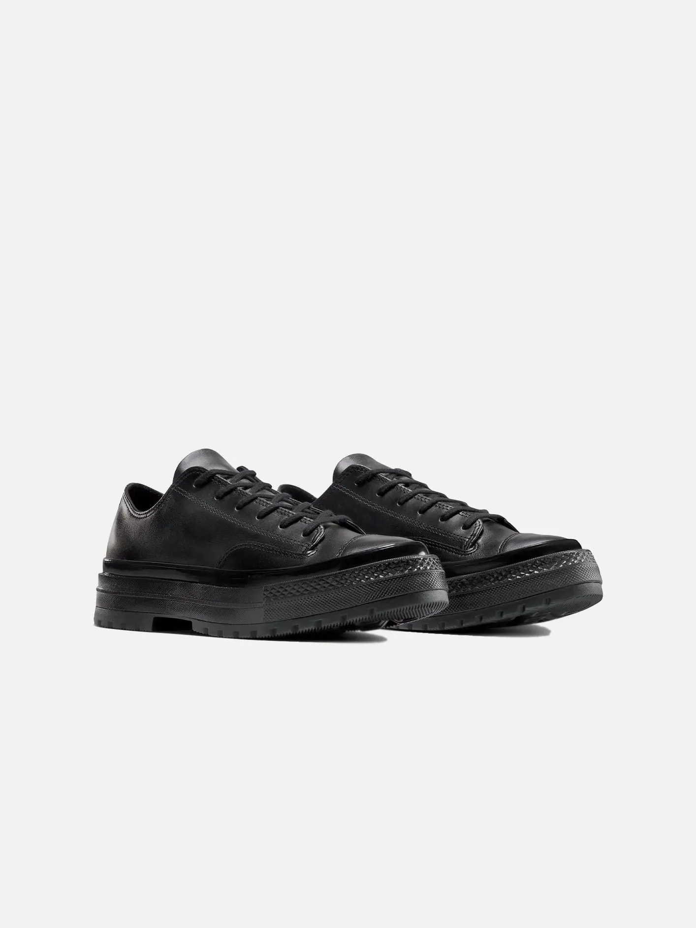 Stretchy Chuck 70 Low National Leather - Black