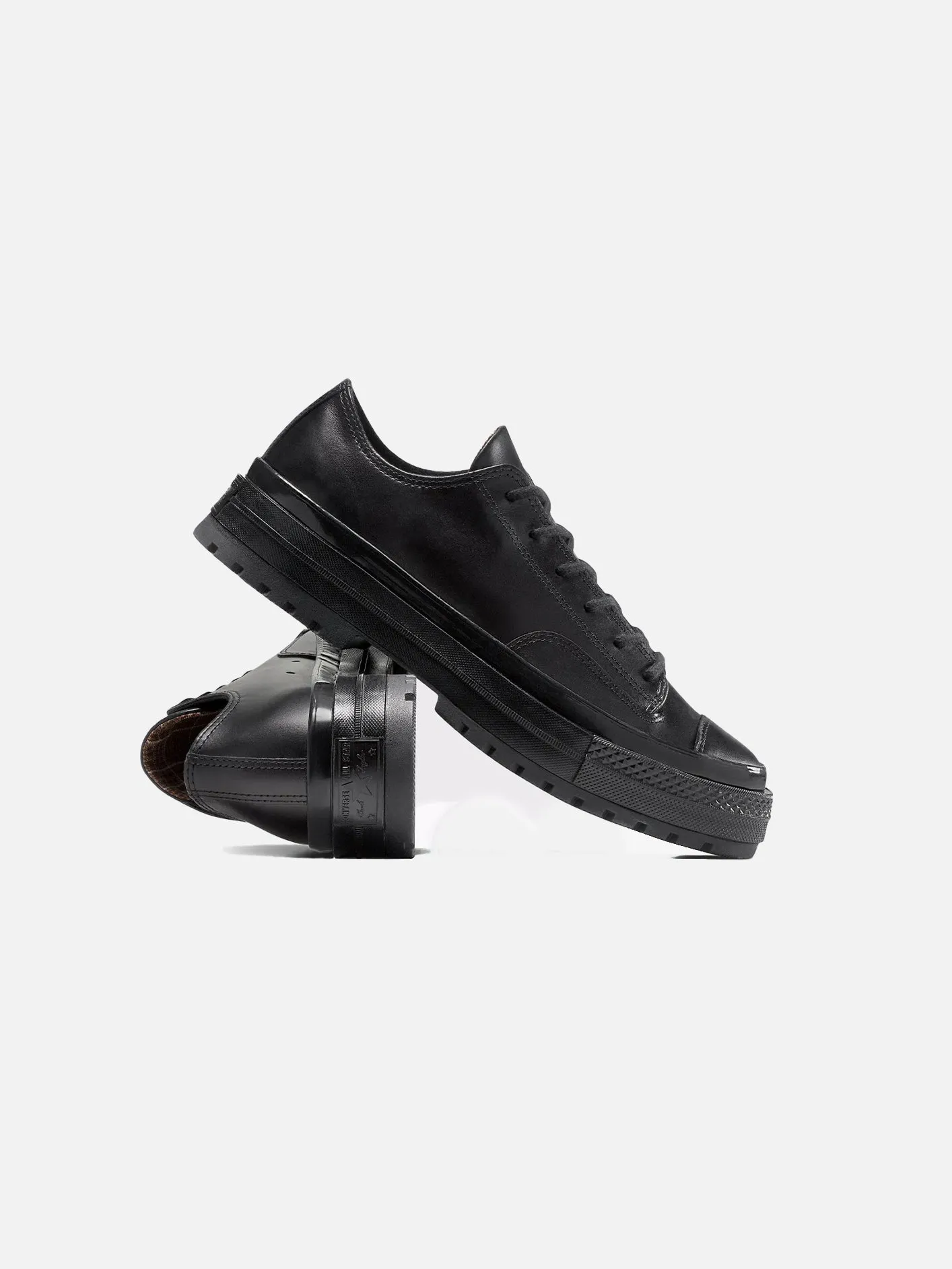 Stretchy Chuck 70 Low National Leather - Black