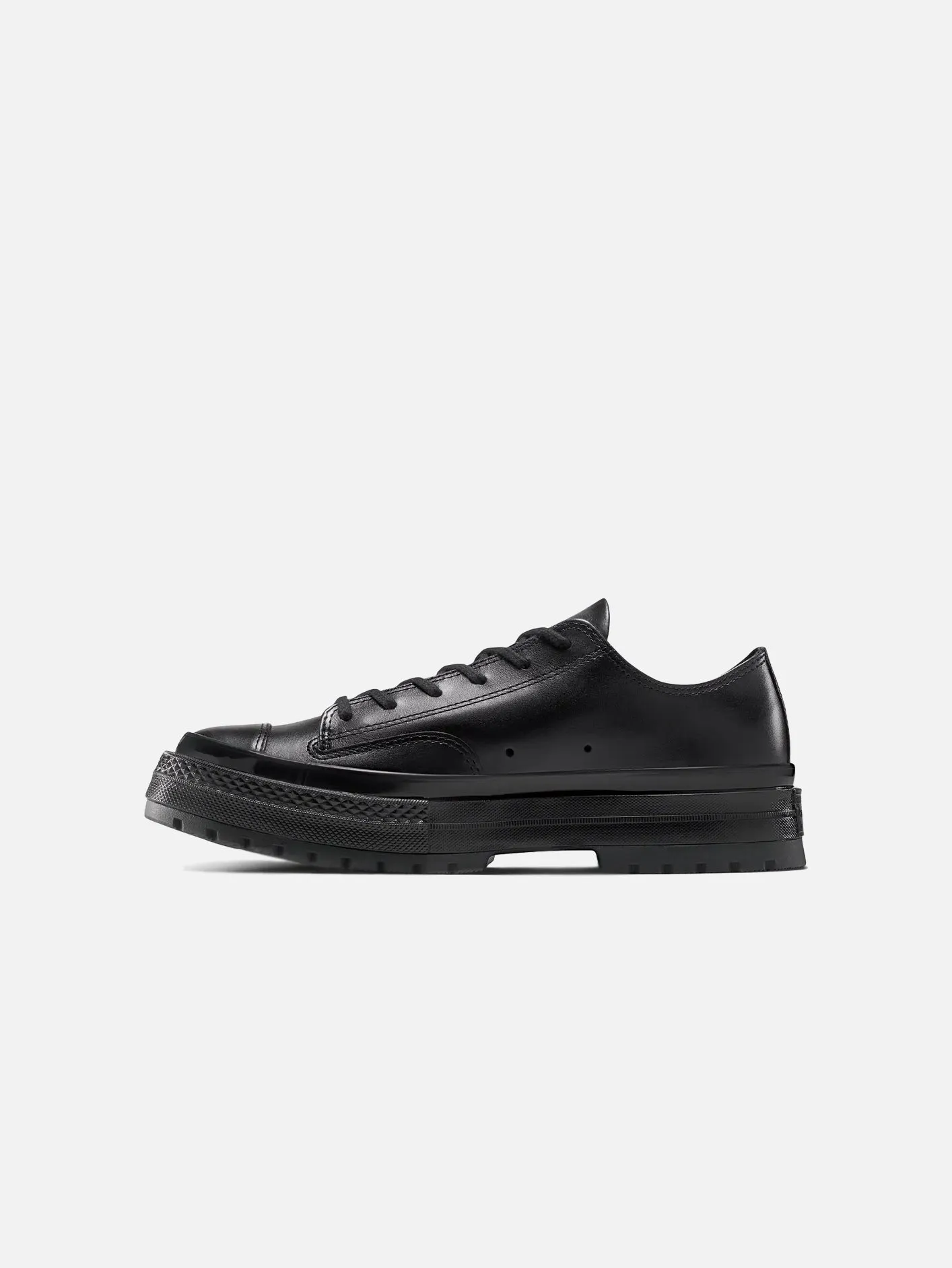 Stretchy Chuck 70 Low National Leather - Black