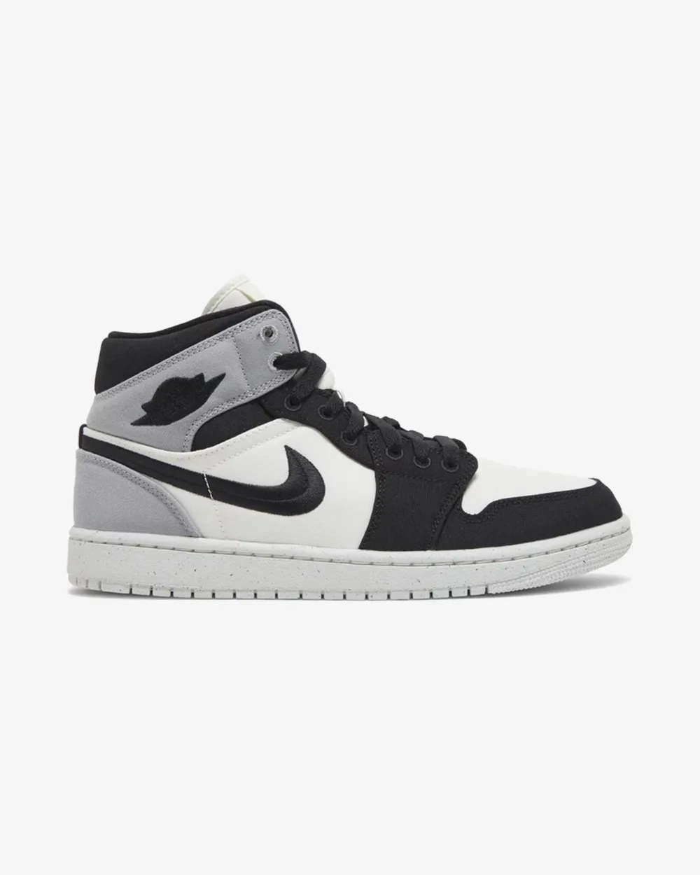 NIKE AIR JORDAN1 MID SE LIGHT STEEL GREY WMNS Structured ease Exclusive chic