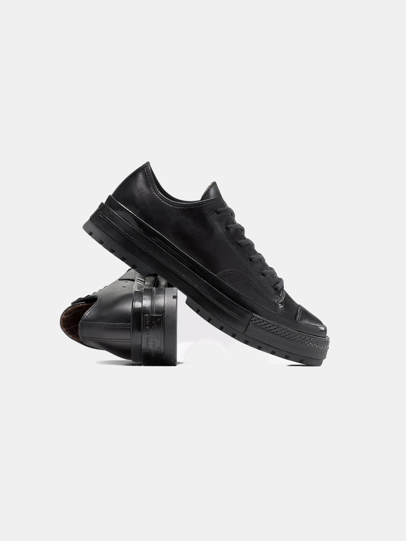 Stretchy Chuck 70 Low National Leather - Black