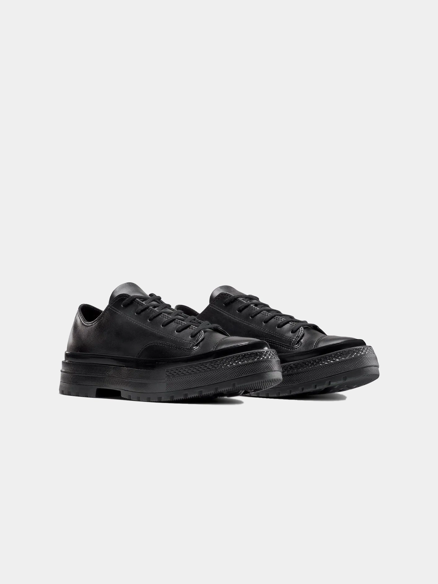 Stretchy Chuck 70 Low National Leather - Black