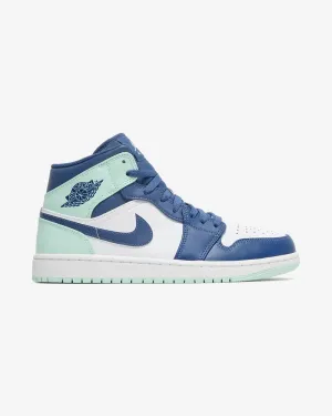 Ready For Action NIKE AIR JORDAN1 MID BLUE MINT