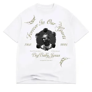 Stylish Outfits Color Bars x ODB Memorial T-Shirt - White Health Foods