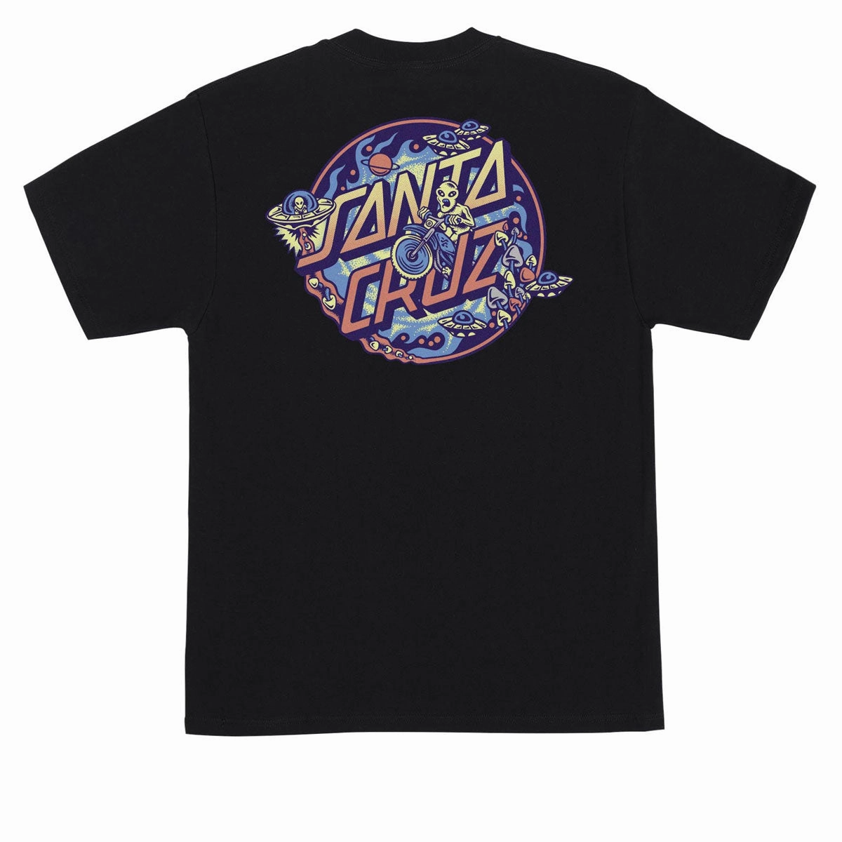 Stylish Accessories Santa Cruz Winkowski Dope Plant 2 Dot T-Shirt - Black Books
