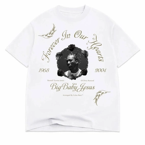 Stylish Outfits Color Bars x ODB Memorial T-Shirt - White Health Foods