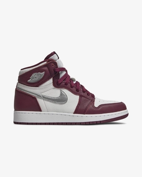 Active Flex Flattering Fit NIKE AIR JORDAN1 HIGH RETRO OG GS BORDEAUX