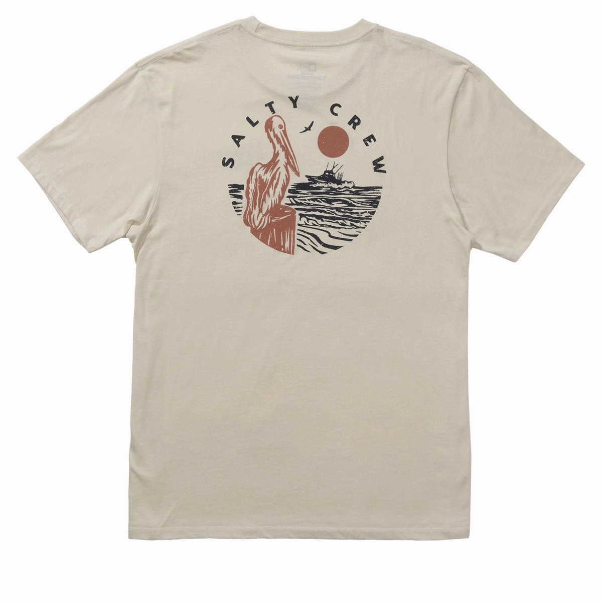 Sunglasses Salty Crew Stakeout T-Shirt - Bone Chef Wear