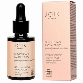 Sunless tan face drops, 30 ml