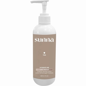 Sunna Gradual Tanning Lotion, Light-Medium 236mL