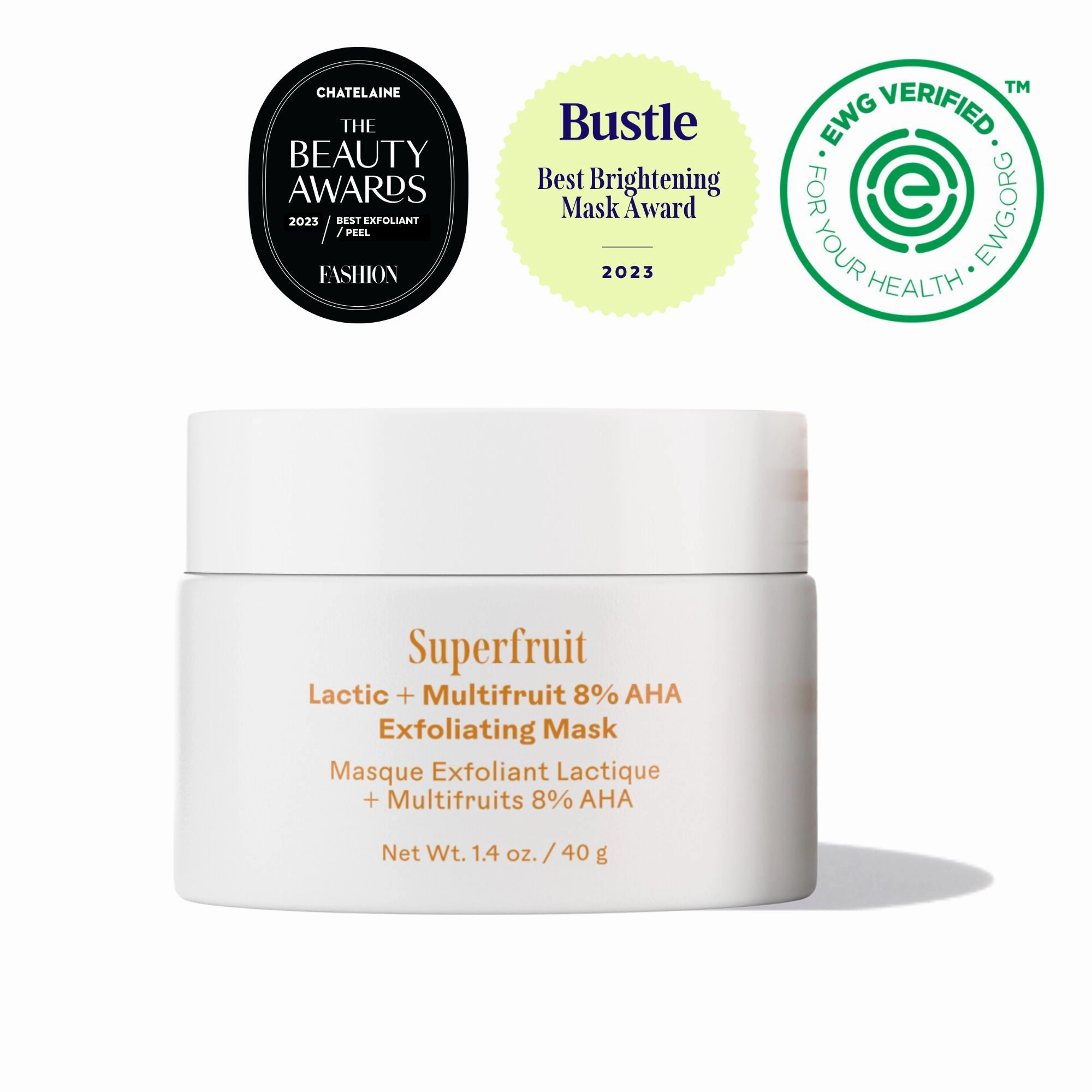 Superfruit Lactic   Multifruit 8% AHA Exfoliating Mask