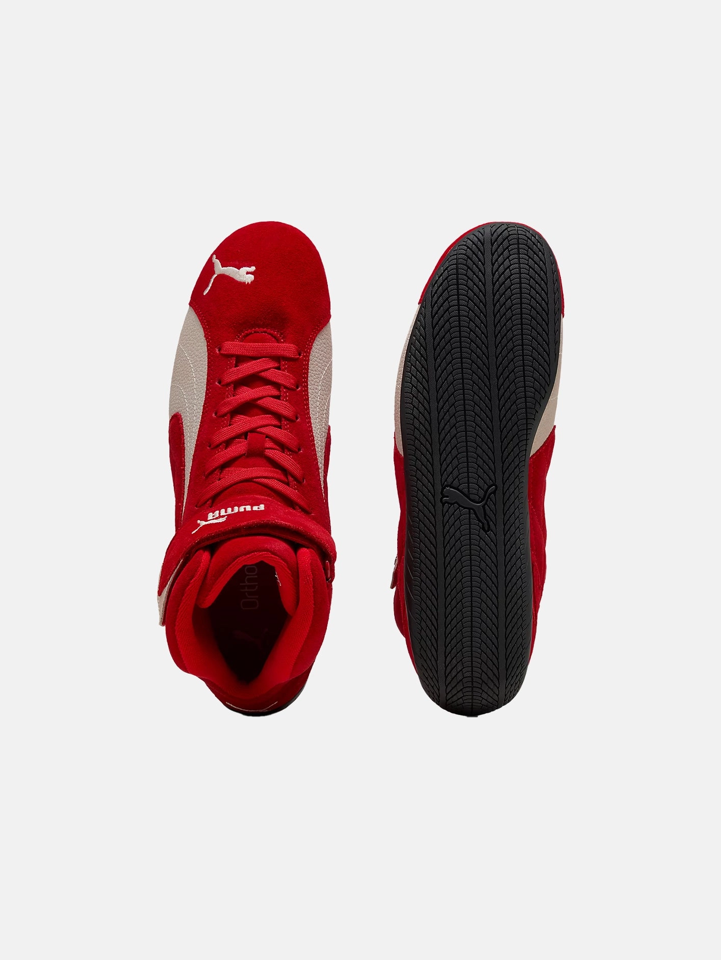 Superior Cushioning Speedcat Mid "For All Time Red/Warm White"
