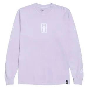 Supplements Girl x Hello Kitty Sleeve Long Sleeve T-Shirt - Lavender Cards