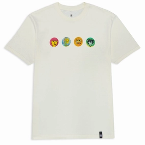 Supplements Girl Legends Heads T-Shirt - Cream Pet Accessories