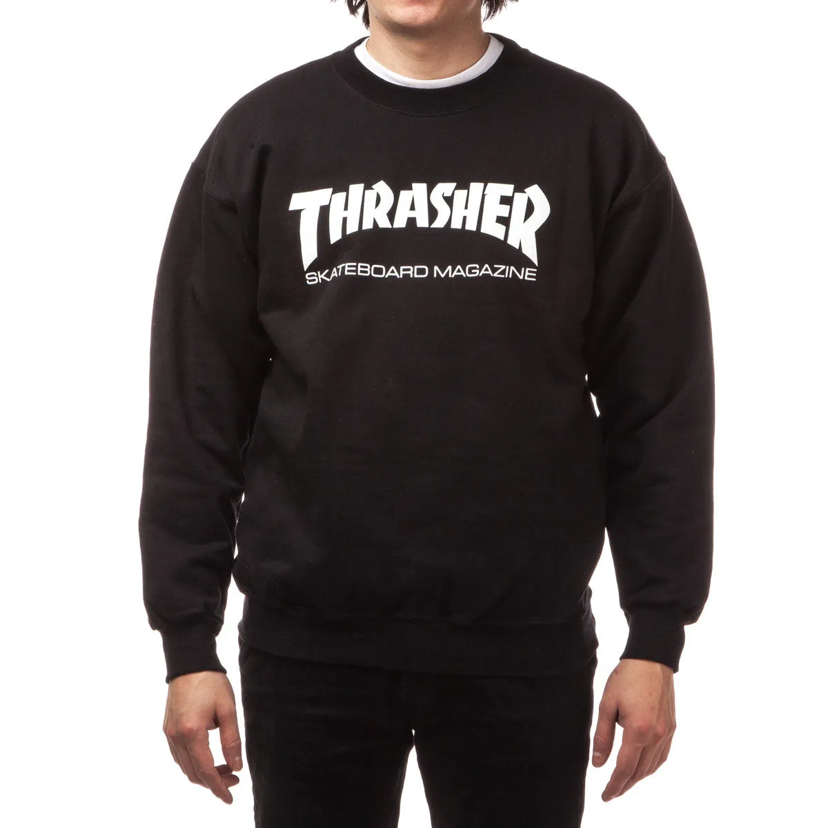 Sweaters Thrasher Skate Mag Crew Sweatshirt - Black Electrical Supplies