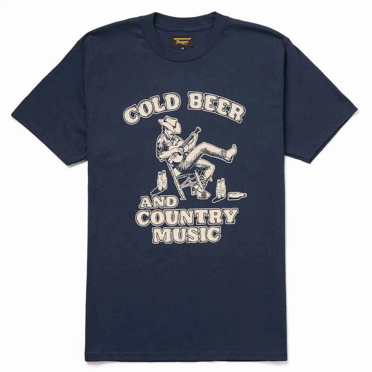 Sweaters Seager Country Music T-Shirt - Navy Copiers
