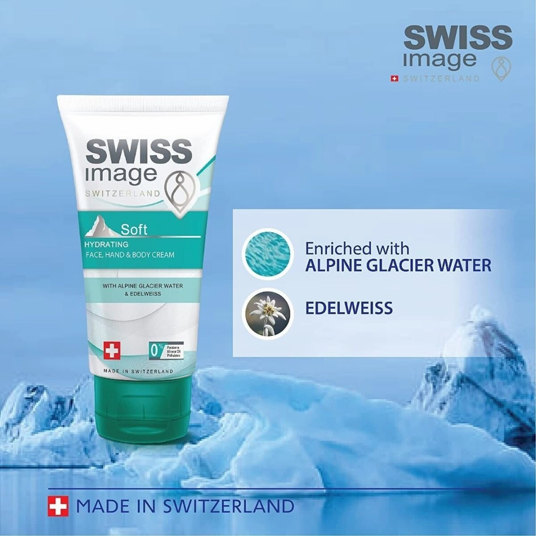 Swiss Image Soft Hydrating Face Hand & Body Cream 75ml