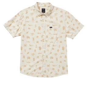 T-Shirts RVCA Sea Life Shirt - Natural Safety Gear
