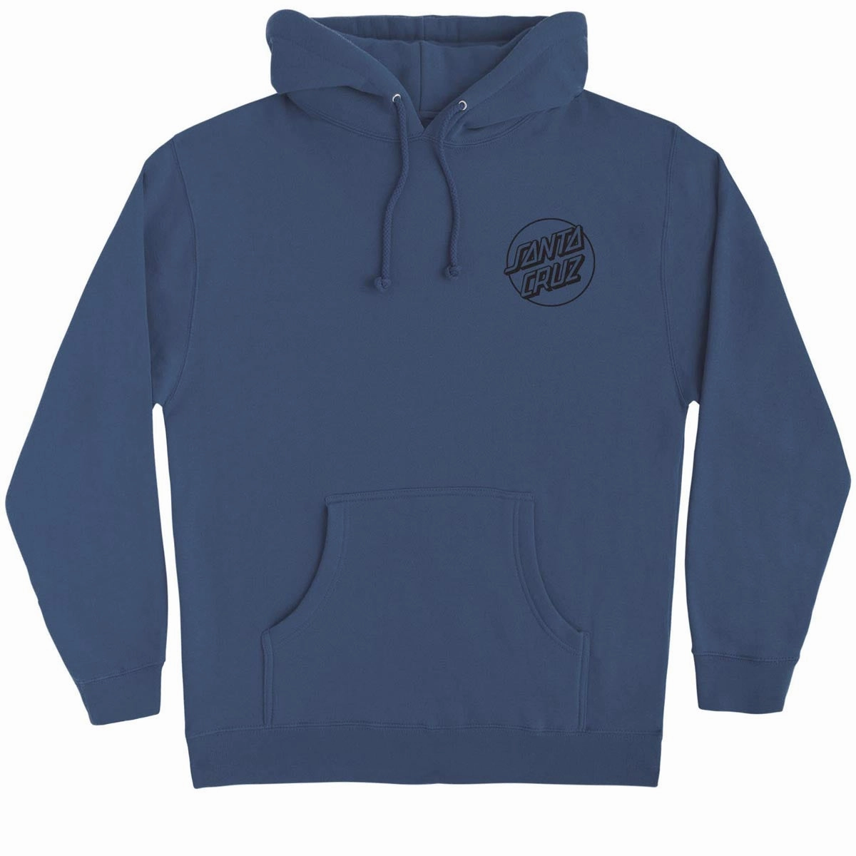 Tape Santa Cruz Opus Dot Hoodie - Storm Blue/Black Graphic Design