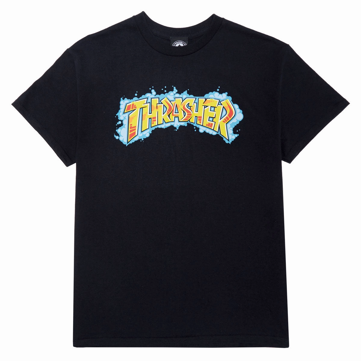 Tape Thrasher Graff T-Shirt - Black Fashion Trends