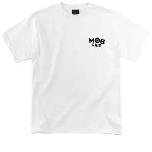 Textbooks Mob Grip T-Shirt - White School Supplies