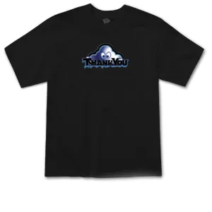 Thank You Ghosted T-Shirt - Black Safety Equipment Fit Guide