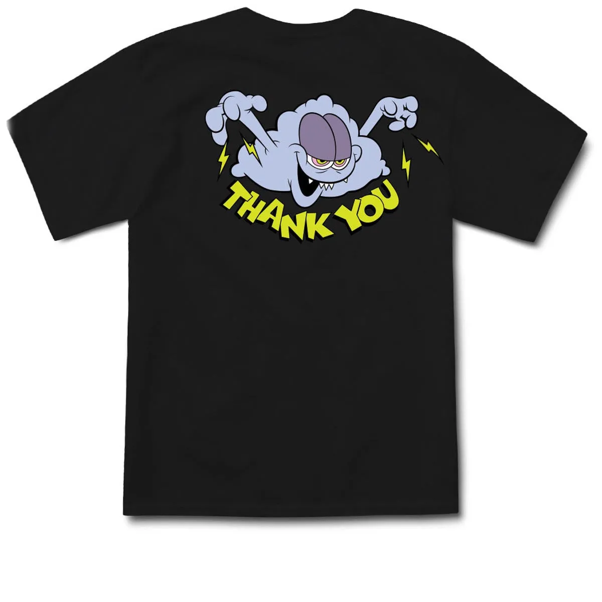 Thank You Static T-Shirt - Black Computer Programs Bubble Wrap